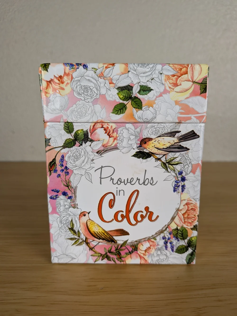 Proverbs in Color Coloring Cards - Picture 1 of 8